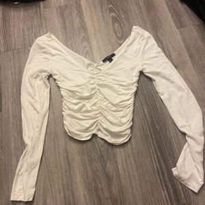 Forever 21 Long Sleeve Crop Top